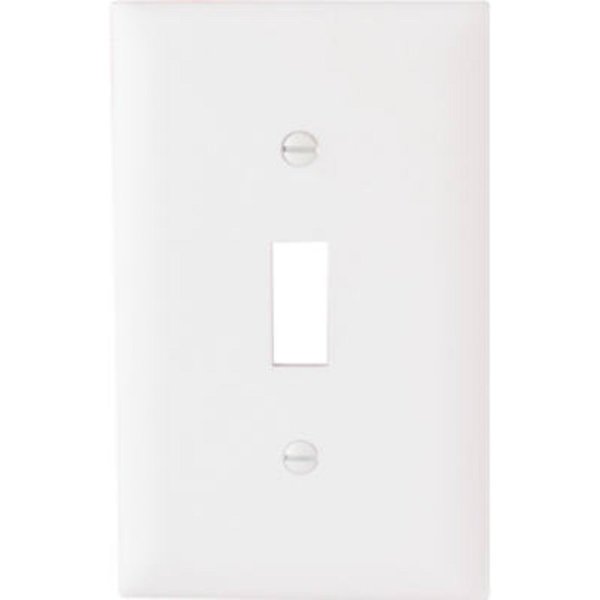 Pass & Seymour Wht 1G 1Tog Wall Plate TP1WCC100